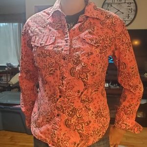 Cowgirl pearl-snap shirt